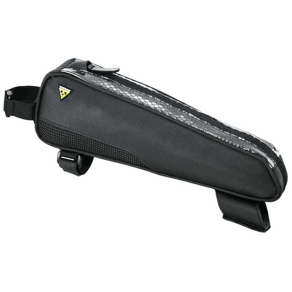 TOPEAK TC2301B Unisex-Adult FastFuel TriBag Rahmentasche, Black, One Size Large (29 x 8.5 x 5.5 cm)