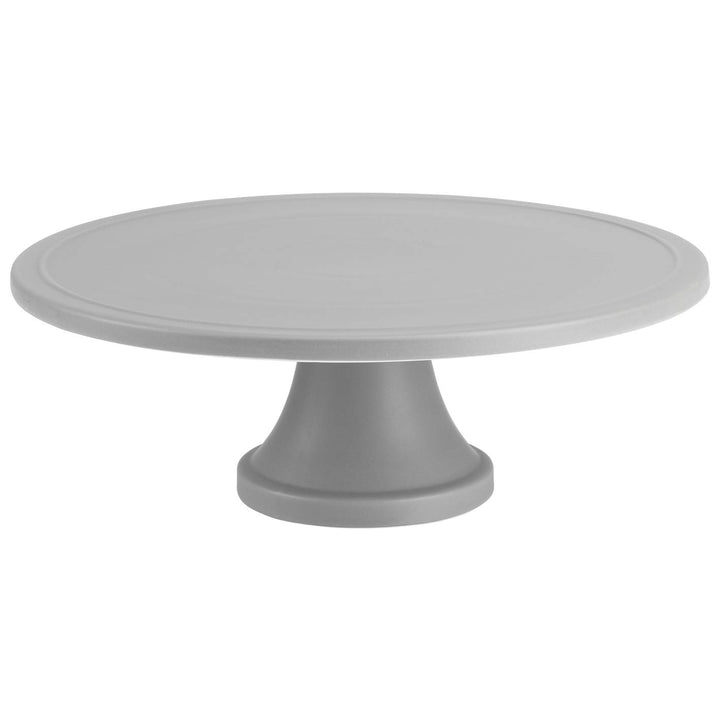 RBV Birkmann Tortenplatte Trend, Keramik, Ø 31 cm Steingrau matt, Höhe 11 cm Trend Ø 31 cm, Trend Ø
