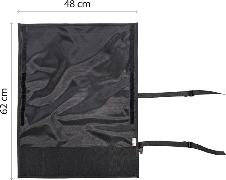 Ambrogio Sanelli, Linie Aufschnitt, Messer-Set, für 6 Einheiten. Masse: 60 x 60 cm (geöffnet). 48 x