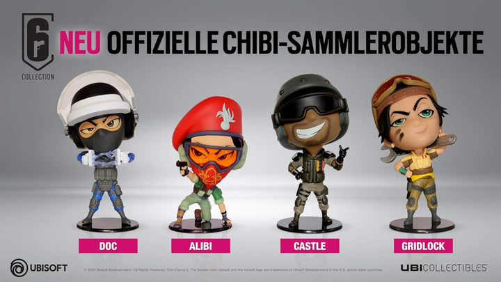 Ubisoft Six Collection – Castle Figur (Rainbow Six Siege, Serie 5), Castle Figur