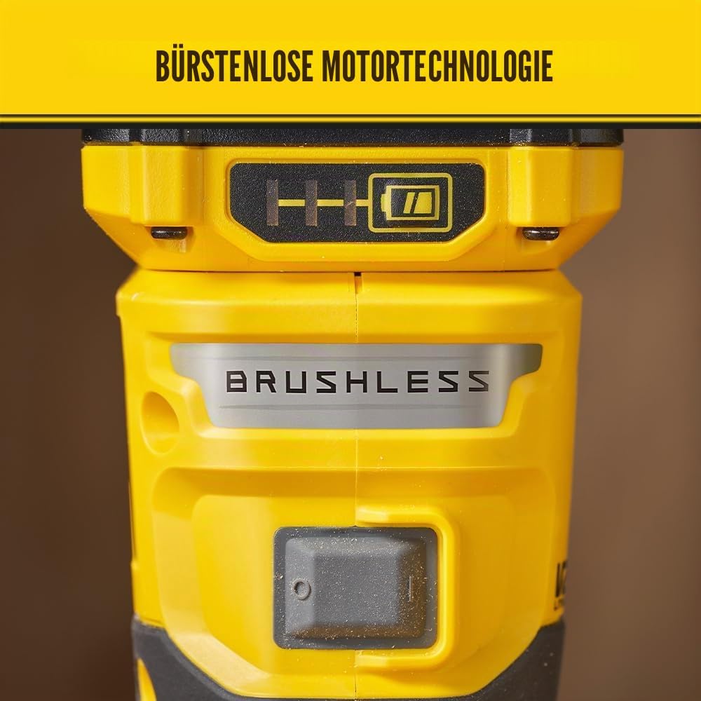 STANLEY FATMAX V20 Bürstenloser Kantenfräse, 18 V – SFMCW400B-XJ – Lieferung ohne Akku