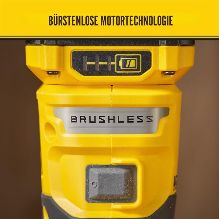 STANLEY FATMAX V20 Bürstenloser Kantenfräse, 18 V – SFMCW400B-XJ – Lieferung ohne Akku