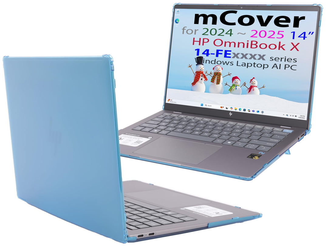 mCover Hartschalen-Schutzhülle, nur kompatibel mit HP OmniBook X 14-FExxxx Serie Windows AI-PC-Lapto