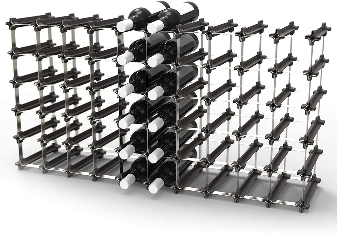 50er Large Kit - modulares Regalsystem für Weinflaschen - praktisches Flaschenregal flexibel erweite