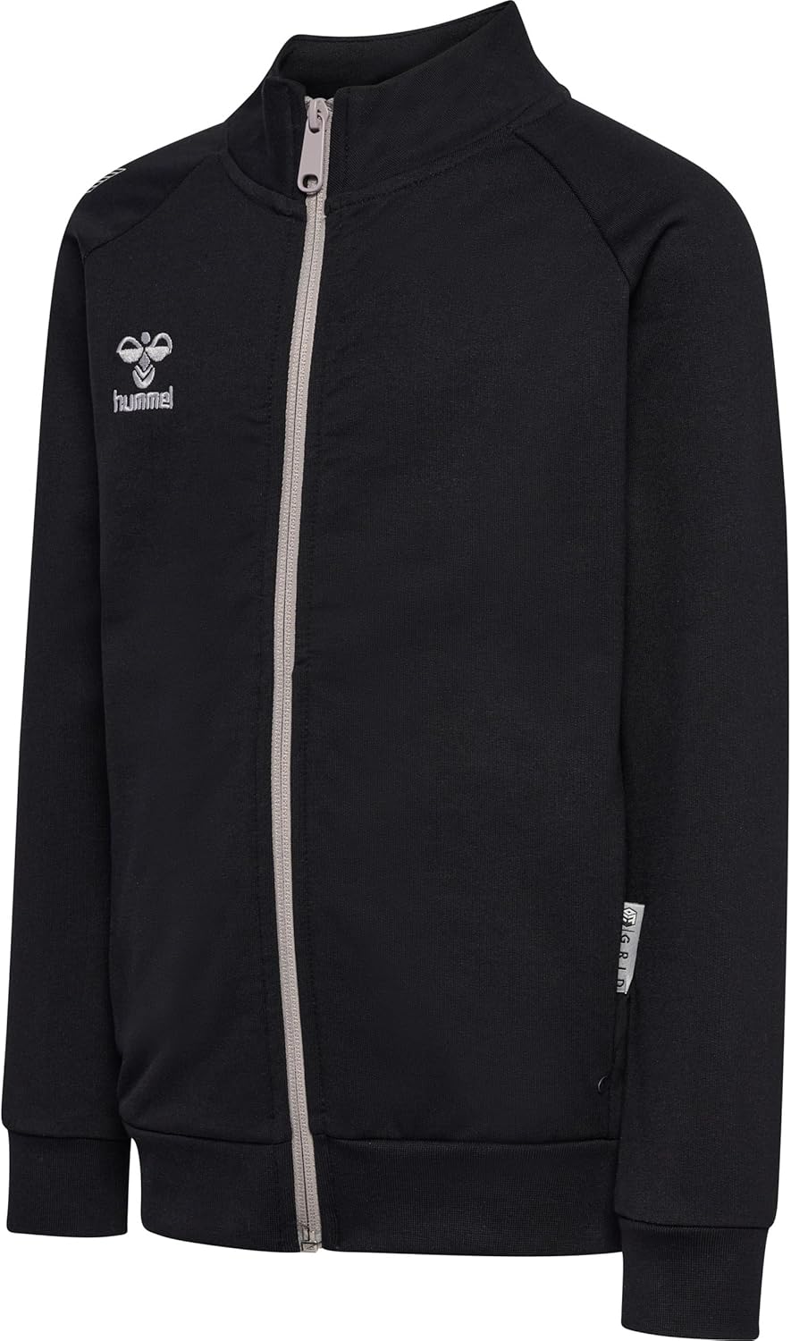 hummel UNI_KIDS Hmlmove Grid Cotton Zip Jacket Kids jacket 152 Schwarz, 152 Schwarz
