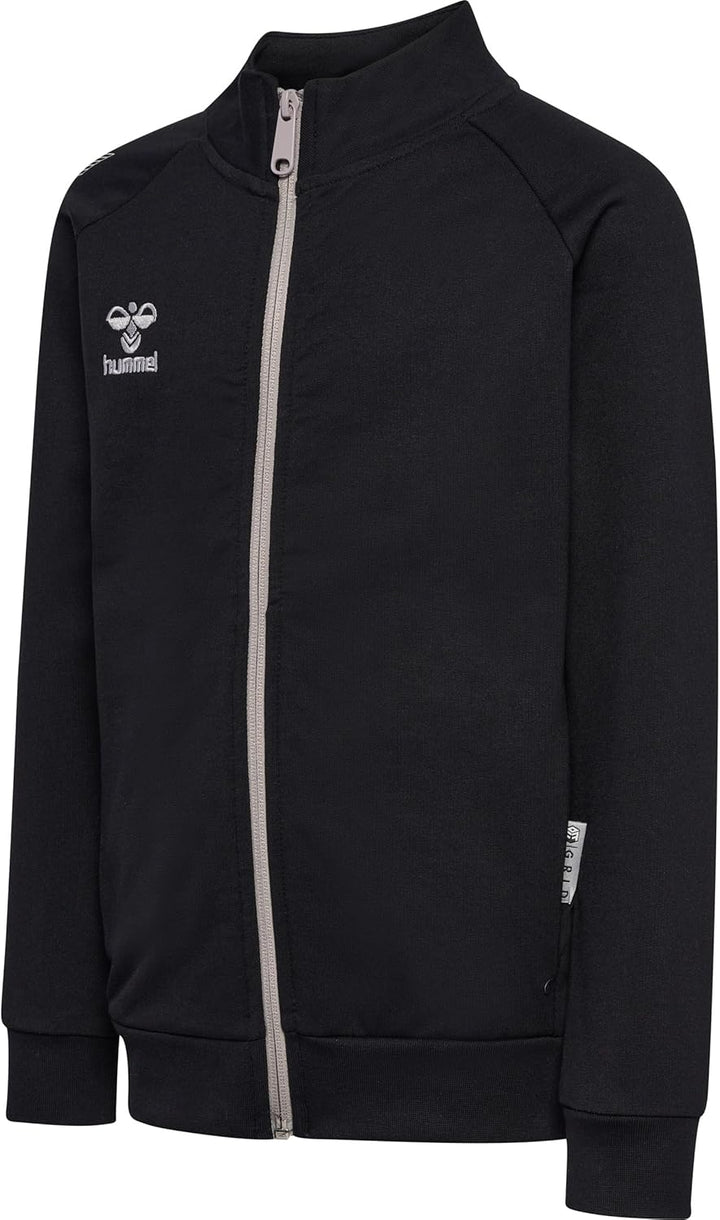 hummel UNI_KIDS Hmlmove Grid Cotton Zip Jacket Kids jacket 152 Schwarz, 152 Schwarz