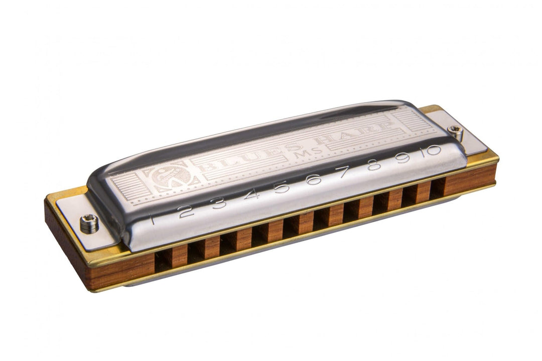 Hohner Blues Harp Mundharmonika in G-Dur Single, Single