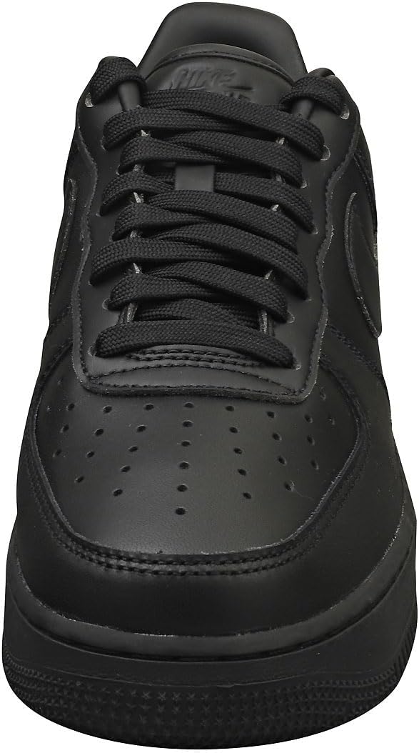 Nike Herren Air Force 1 '07 FreshSneaker 37.5 EU Schwarz Anthrazit Schwarz Schwarz, 37.5 EU Schwarz