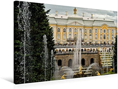 Premium Textil-Leinwand 75 x 50 cm Quer-Format St Petersburg | Wandbild, HD-Bild auf Keilrahmen, Fer