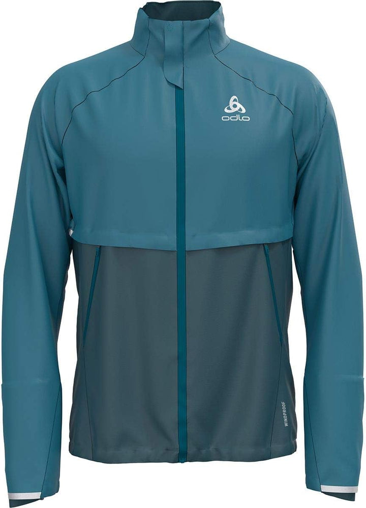Odlo Herren Zeroweight Pro Warm Jacke S Tumultuous Sea - Submerged, S Tumultuous Sea - Submerged