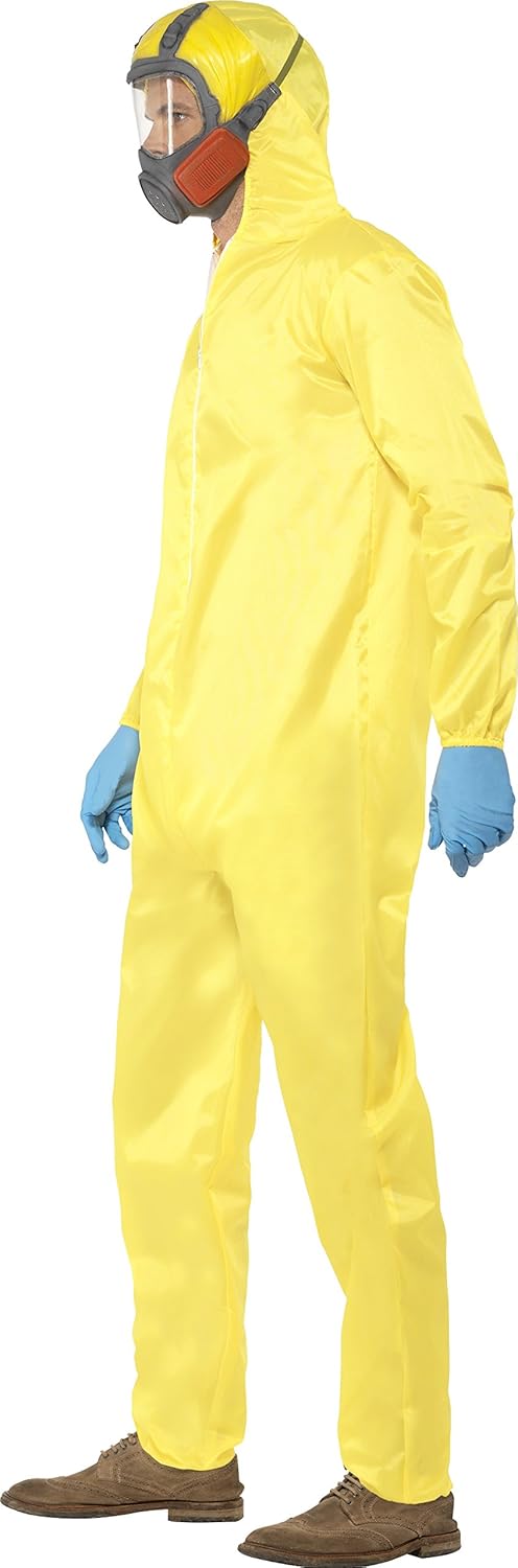 Smiffys Breaking Bad Costume, Yellow Halloween und Karneval X-Large (Chest 46-48), X-Large (Chest 46