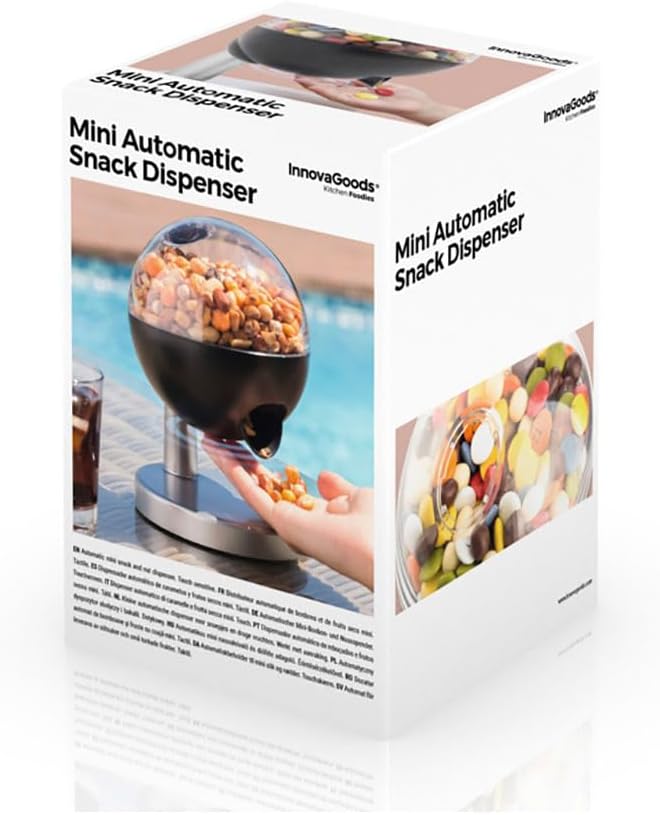 Innovagoods - Automatischer Mini-Spender für Süssigkeiten und trockene Früchte, mehrfarbig (IGS IG11