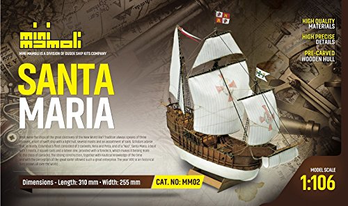 Mini MAMOLI - Modello kit Barca Santa Maria Serie MAMOLI Scala 1:106 - DUS_MM02