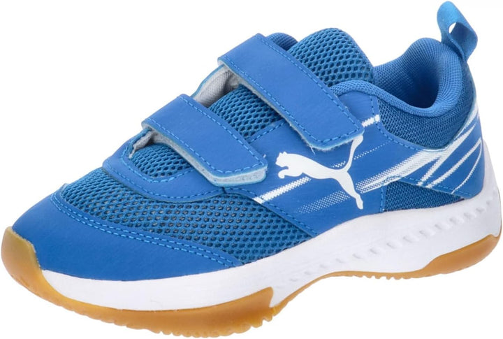 PUMA Unisex Kinder Varion Ii V Jr Indoor Court Shoe 28 EU Puma Team Royal Puma White Gum, 28 EU Puma