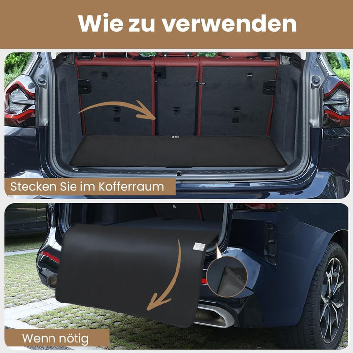 KYG Ladekantenschutz Kofferraum Wasserabweisend und Kratzfest Kofferraum Schutzmatte Langlebig Koffe