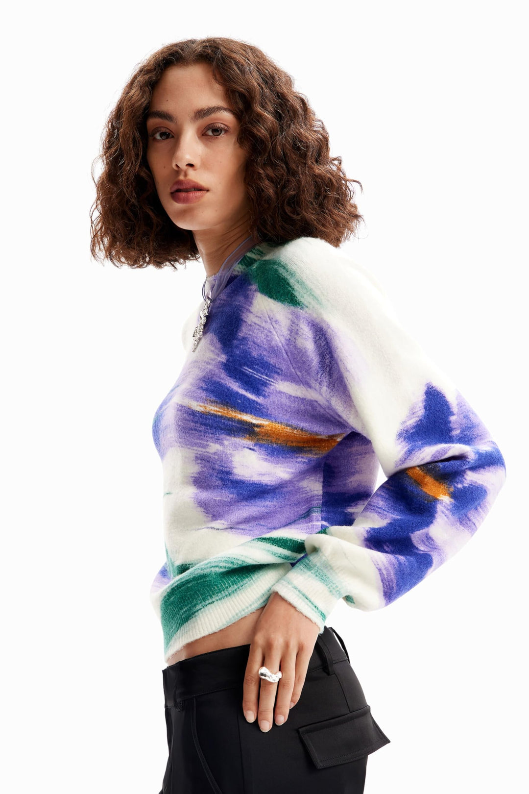 Desigual Damen Pullover_ebro Sweater, L