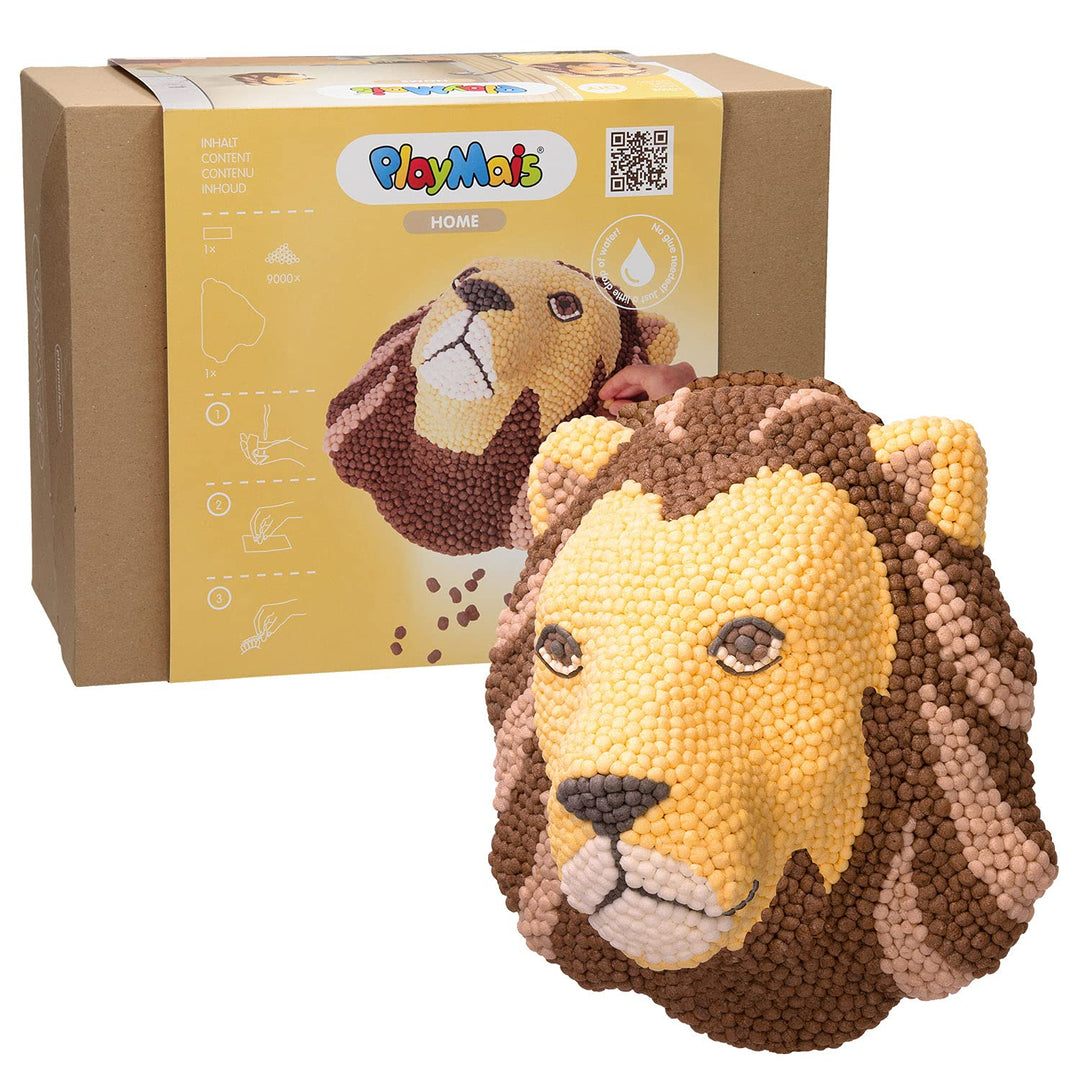PlayMais HOME Lion for boys and girls from 5 years old | Over 9000 PlayMais to create wall decoratio