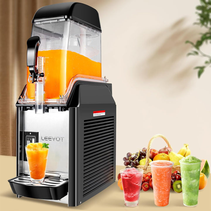 Kommerzielle Slush Maschine - 1 Tanks 12 Litres Margarita Maschine Frozen Drink Maker für Restaurant