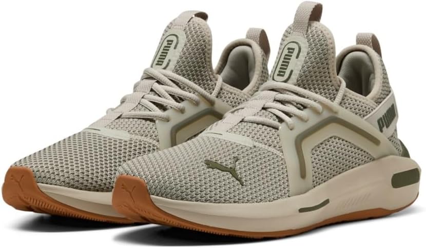 Puma Herren Softride Enzo EvoStrassen-Laufschuh 8.5 US 25 Frühlings Sommer Farben Dessertstaub Loden