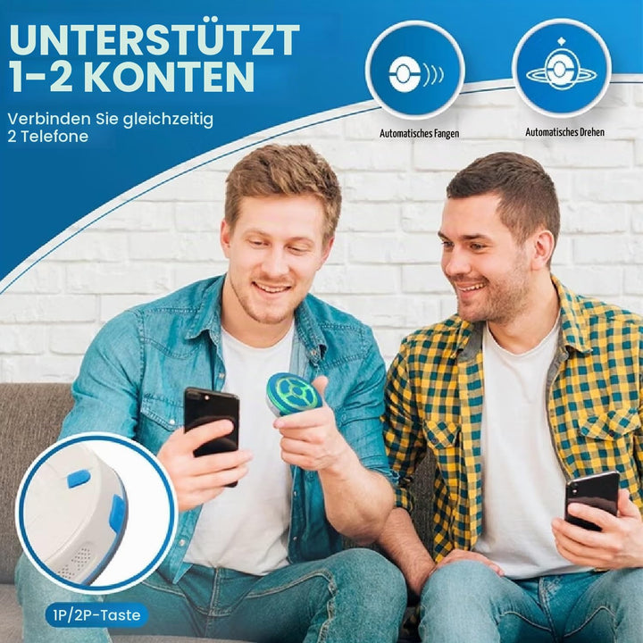 MEGACOM DuoMon 3 Auto-Fänger für Pokémon Go, Pro-Version mit kabellosem Laden, Automatisches Pokémon