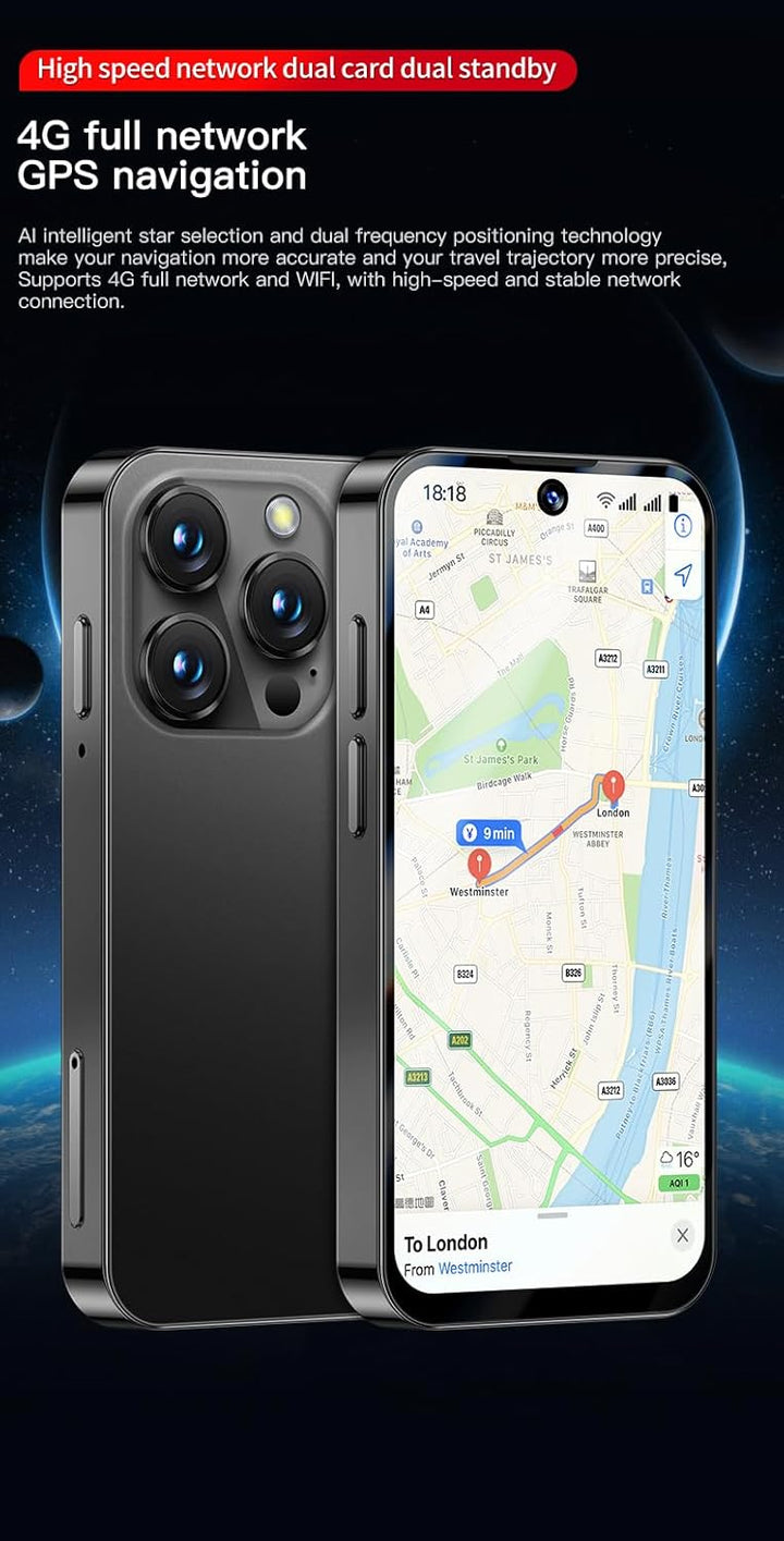 cofcvgs 4G Mini-Smartphone (entsperrt), ideale Wahl für Kinder und Studenten, kleines 3,9-Zoll High-