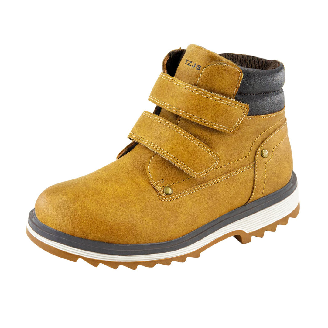 TZJS Unisex Kinder Klassische Stiefel Jungen Mädchen Baby Winterstiefel Mit Klettverschluss Wasserdi