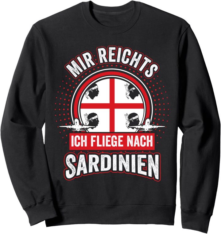 Sardinien Mittelmeer Italien Reise Urlaub Sommerferien Sweatshirt