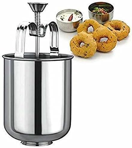 Donut-Maker aus südindischem Edelstahl, Mendu Vada Maker/Medu Vada Donut-Maker, Edelstahl-Werkzeug,