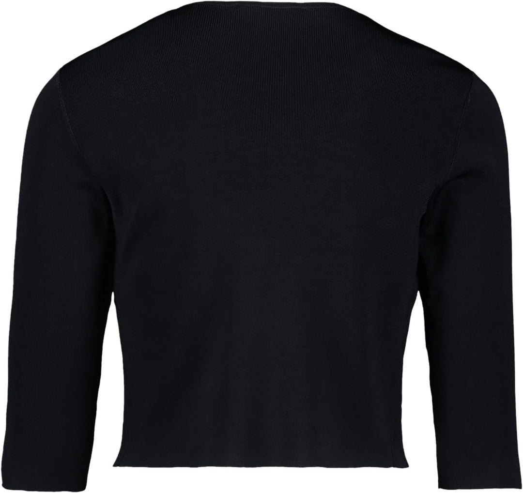 Vera Mont Damen Strickbolero Langarm S Schwarz, S Schwarz