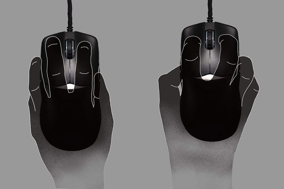 Ducky Feather Gaming Maus ARGB - Huano Switches schwarz