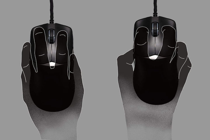 Ducky Feather Gaming Maus ARGB - Huano Switches schwarz