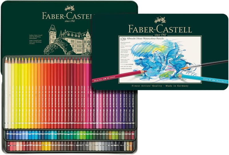 Faber-Castell Albrecht Dürer bunten Wachsmalstifte Bleistift (120 Stück 120pièce (S) (S), Multi, Hol