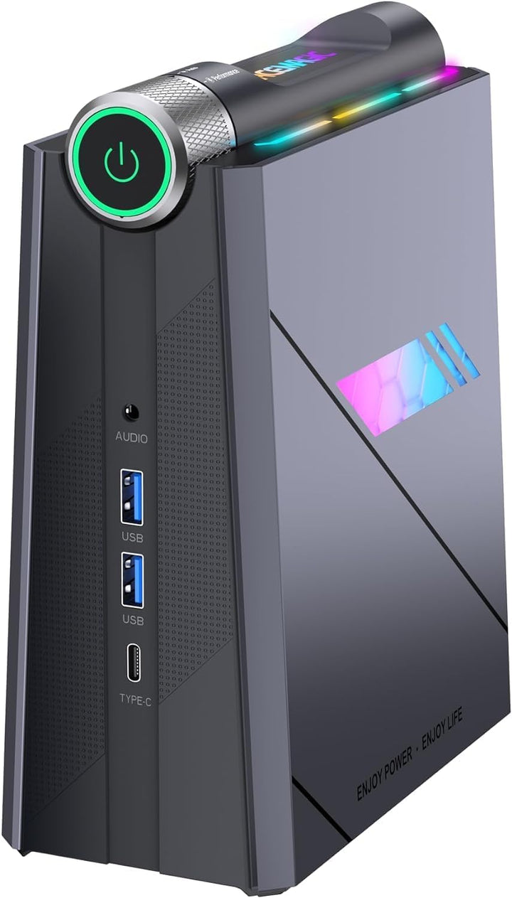 ACEMAGIC Mini PC Core i9 12900H, 32 GB DDR4 512 GB NVME SSD Micro Desktop Computer Core i9 12900H 32