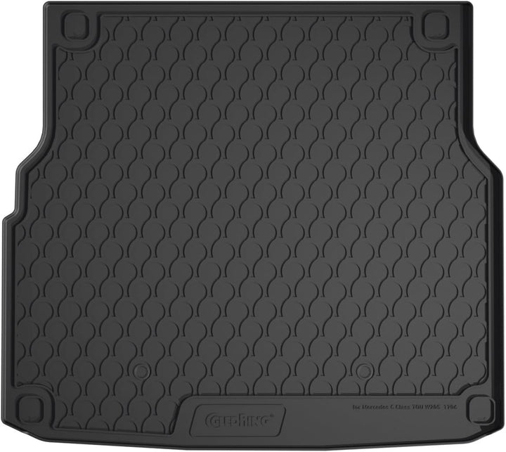 Rubbasol (Gummi) Kofferraumwanne kompatibel mit Mercedes C-Klasse W205 Kombi 2014- exkl. Hybrid