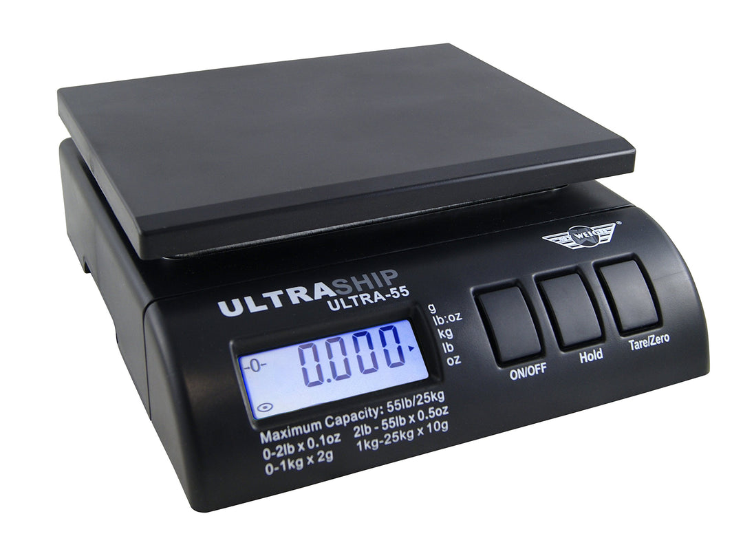 My weigh Ultra-55 Paketwaage bis 25kg . Mit extra Briefhalter f�r die B�roarbeit