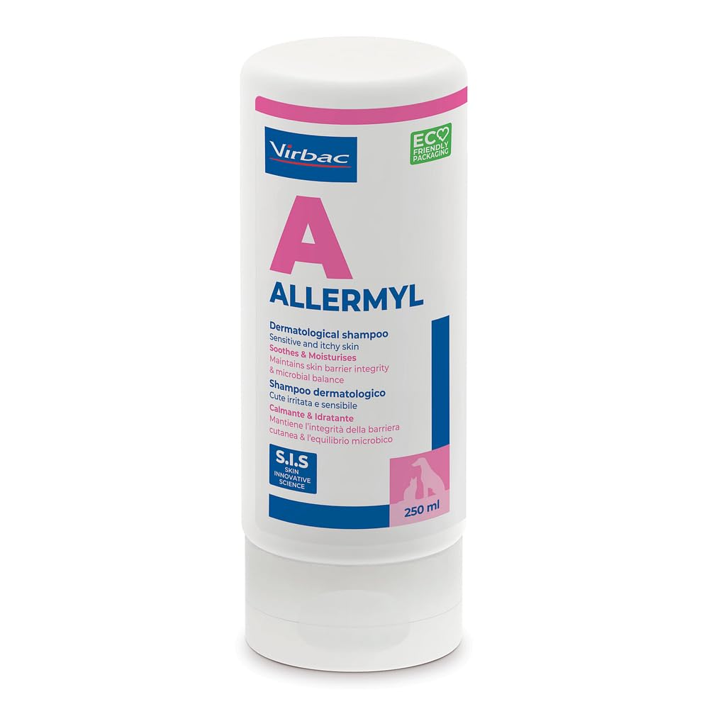 Virbac Allermyl Allergie-Shampoo 200 ml. 200 ml (Pack of 1), 200 ml (Pack of 1)