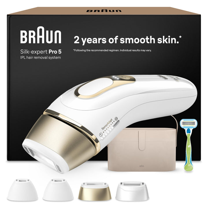 Braun IPL Silk·expert Pro 5 – IPL Geräte Haarentfernung, dauerhaft und schmerzfrei Haarentfernung fü