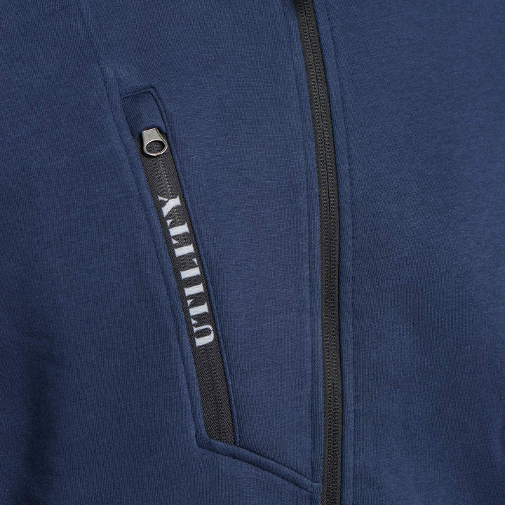 Utility Diadora Unisex Sweat&Shirt Sweatshirt FZ Litework XS Classic Navy, XS Classic Navy