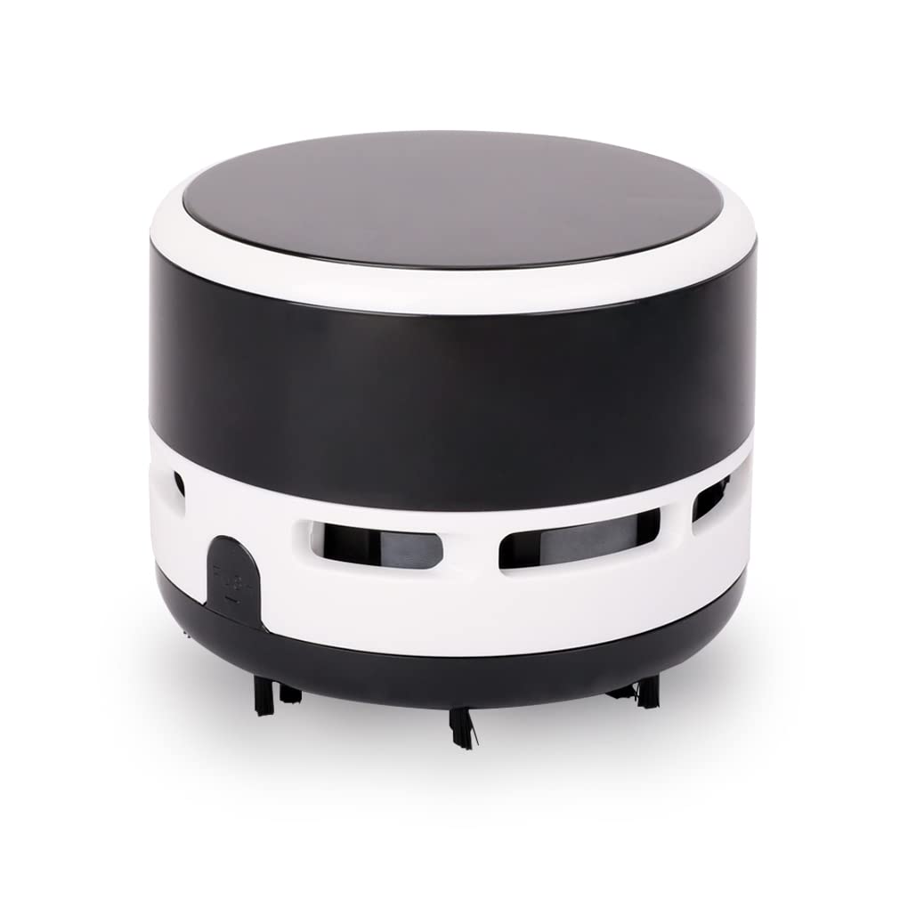 Mini Staubsauger,Tischstaubsauger,Mini Vacuum Cleaner,Tischsauger für Schreibtisch Gadgets,Schwarz,