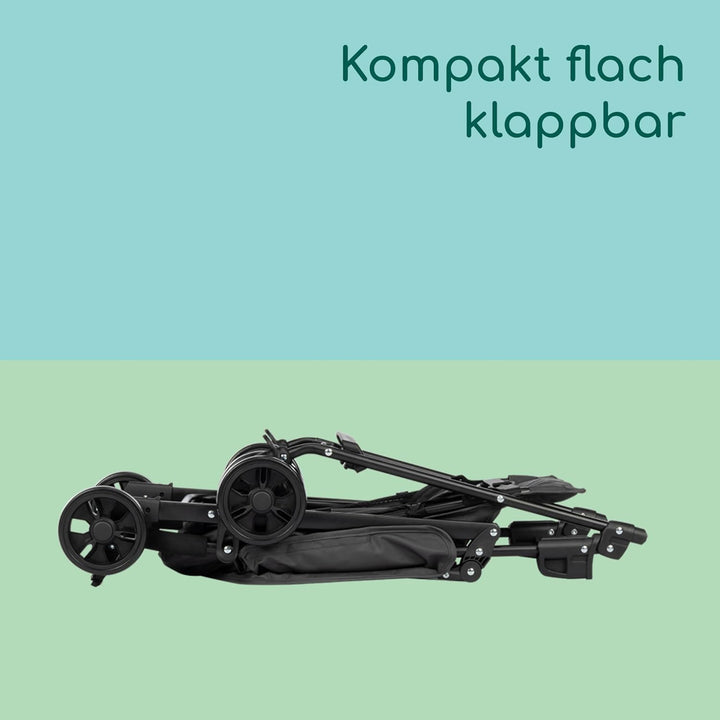 Bebeconfort Snow, Buggy mit Liegefunktion, 0 Monate bis 3,5 Jahre, 0 bis 15 kg, Buggy Kinderwagen, L