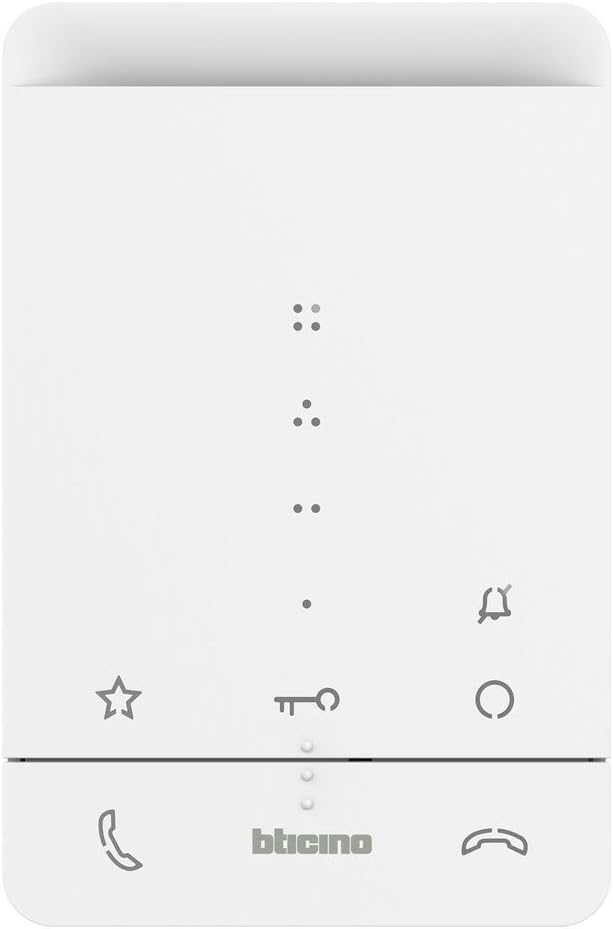 BTICINO, Audio-Türsprechanlage Set, 2-Draht für das 1-Familienhaus mit SFERA Allmetal Audio-Türstati
