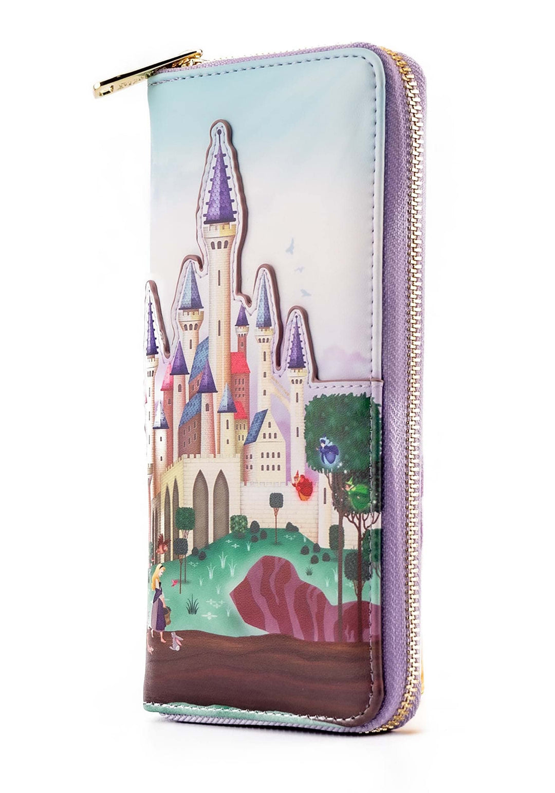 Loungefly x Disney Sleeping Beauty Castle Series Zip-Around Wallet Einheitsgrösse Prinzessin Castle