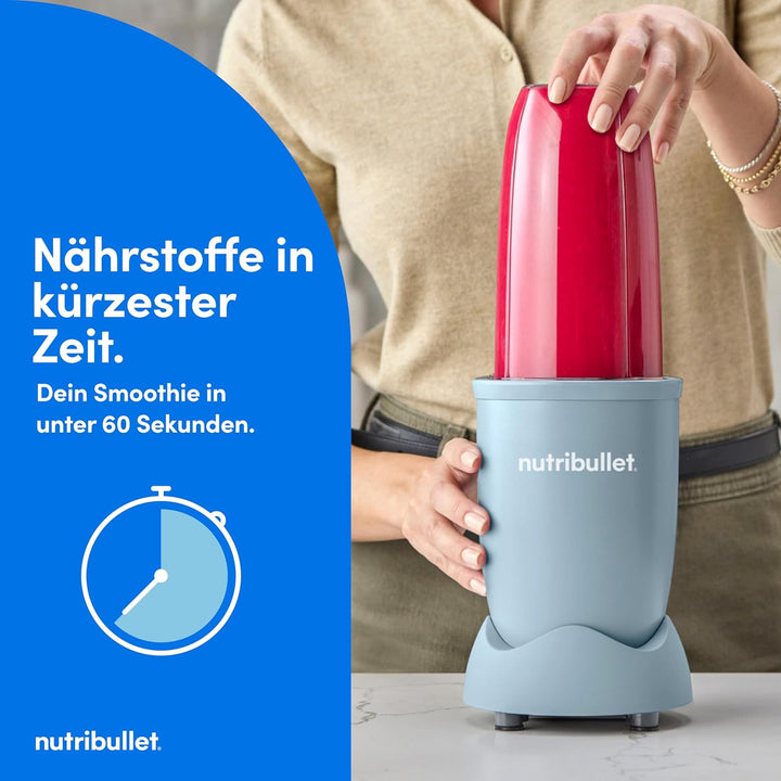 Nutribullet Pro 900 Smoothie Maker, Multifunktions-, Obst- & Gemüsemixer, kompaktes Design, einfache
