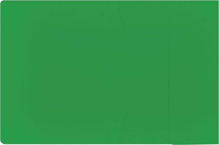 ELBA Sammel-Mappe chic, für A4, aus Karton, 3 Innenklappen, grün, 25er Pack grün Sammelmappe chic, g