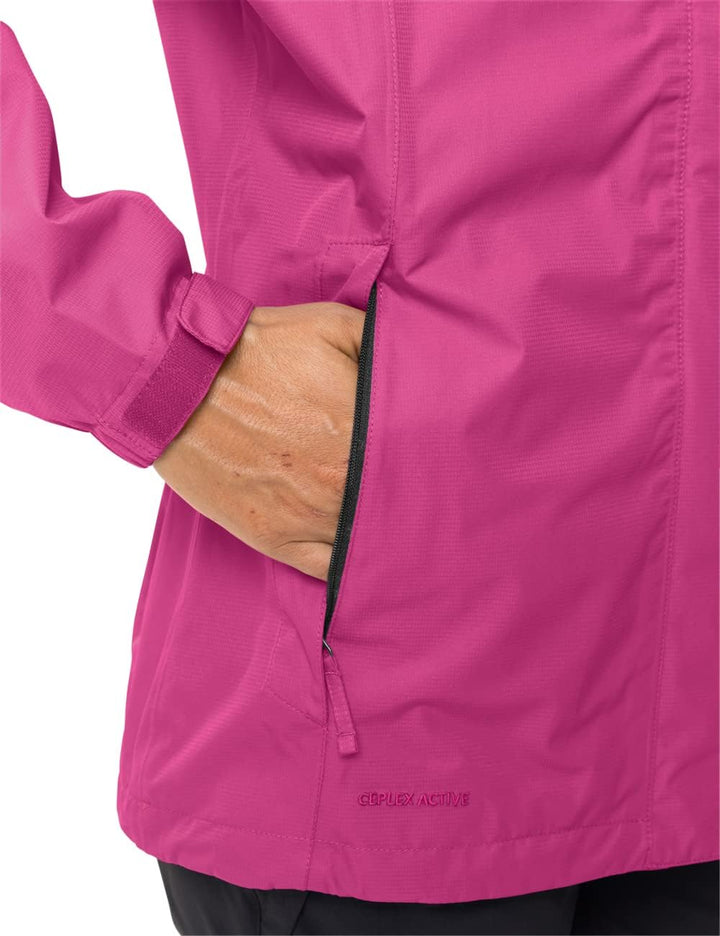 VAUDE Regenjacke Damen leicht - Women's Escape Light Jacket, wasserdichte Outdoor-Jacke, atmungsakti