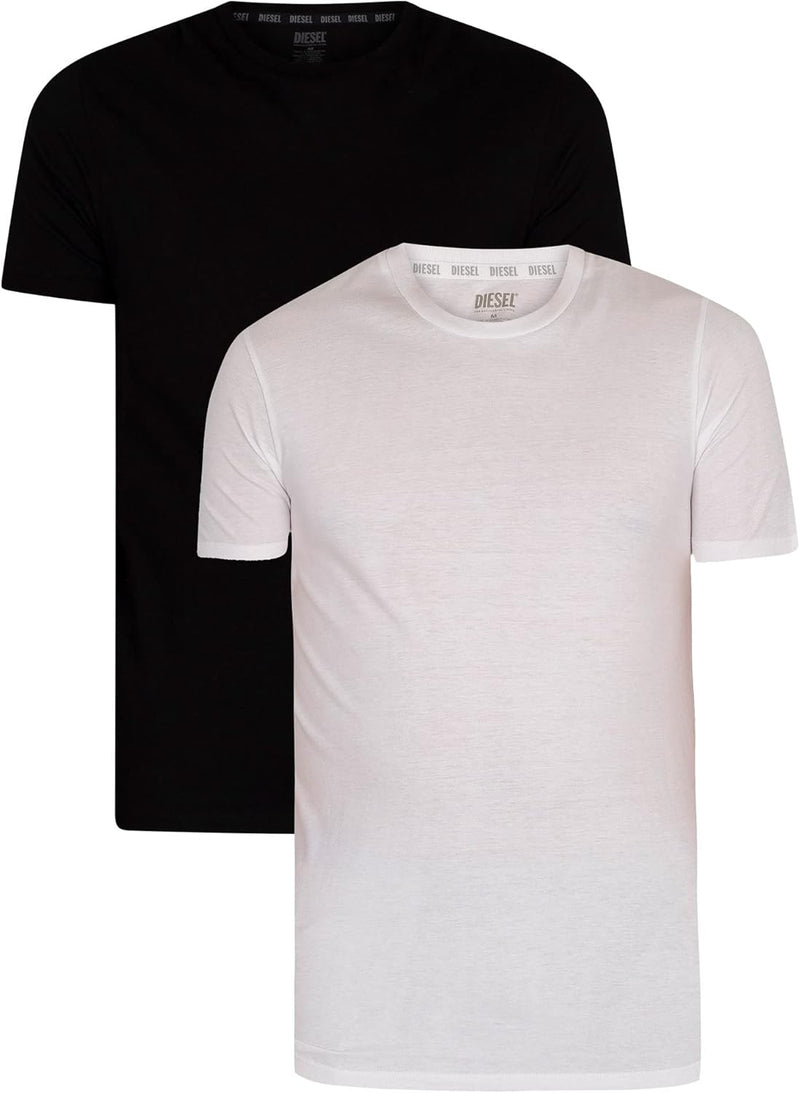 Diesel Herren Umtee-Randal-Tube-twopack T-Shirt (2er Pack) S E0013-0bvfb, S E0013-0bvfb