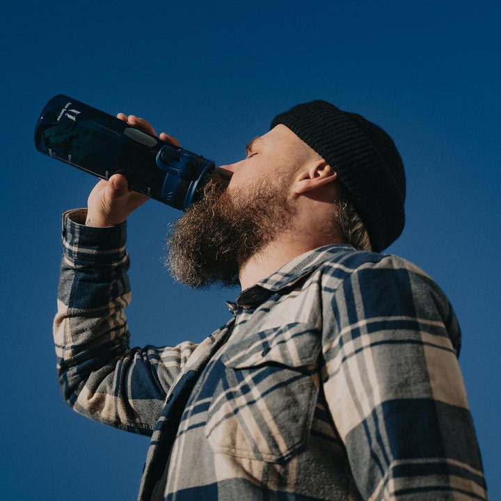 Super Sparrow Trinkflasche - Tritan Wasserflasche - 500ml, 750ml, 1000ml - BPA-frei - Ideale Sportfl