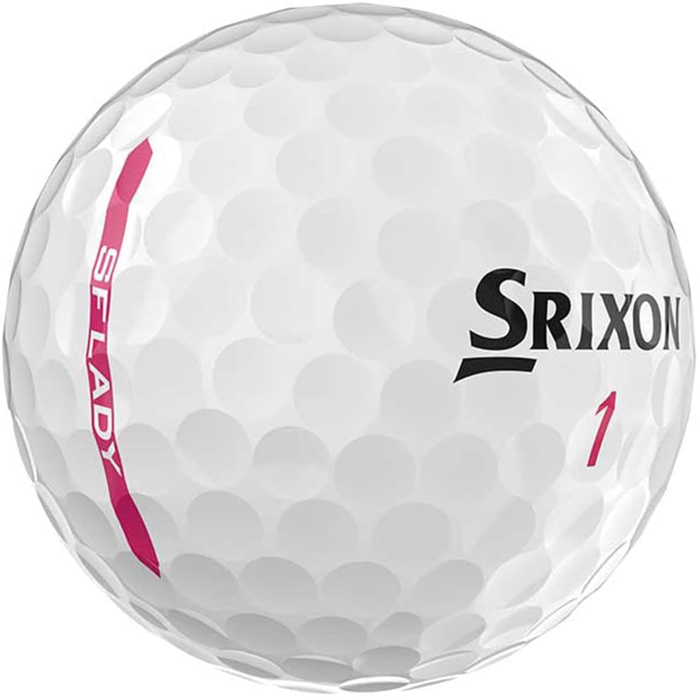 Srixon Damen-Golfbälle mit weicher Haptik Weiss, Weiss