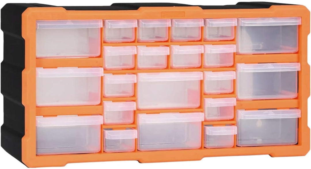 Tidyard Multi-Schubladen Organizer Werkzeugschrank aus schlagfestem Kunststoff Mit Schubladen,Sortie