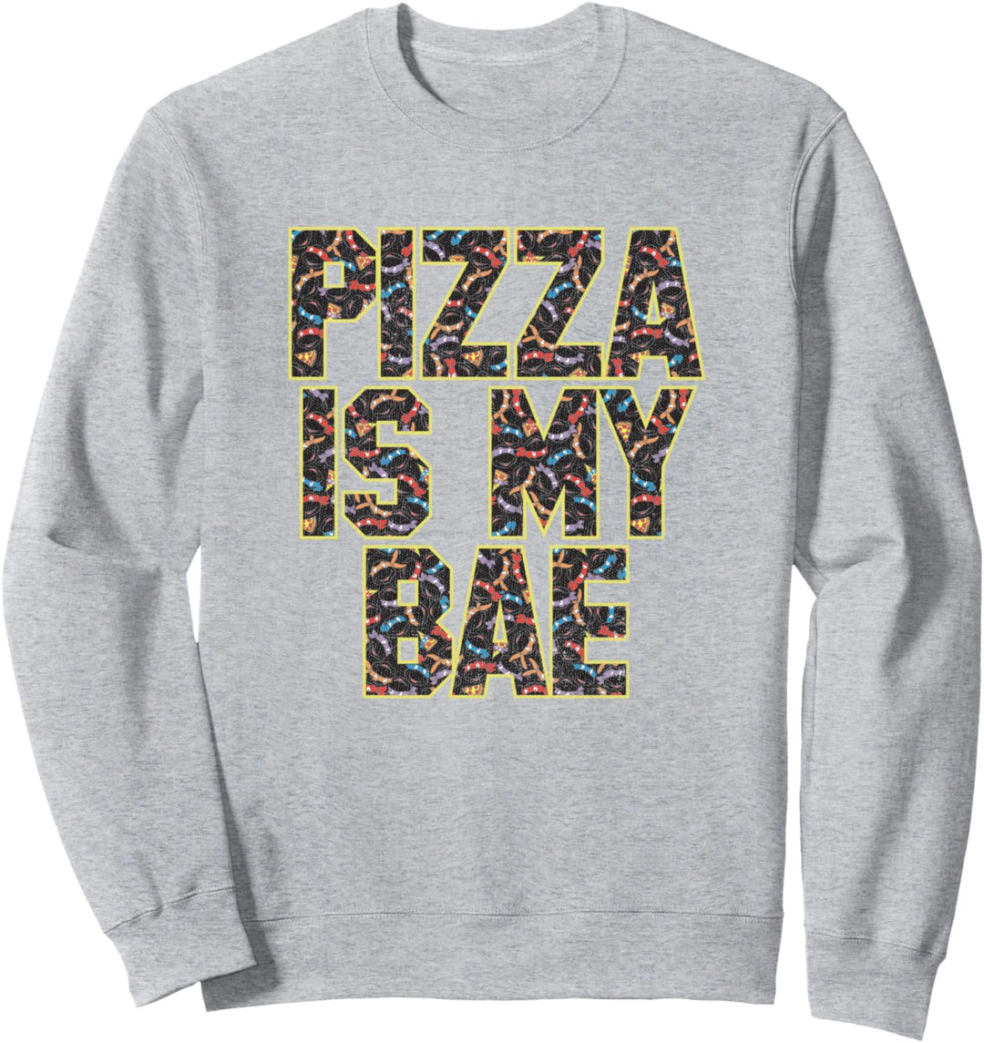Teenage Mutant Ninja Turtles Pizza Is My Bae Sweatshirt